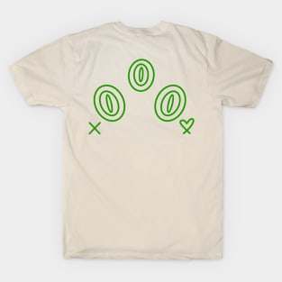 Smiley Face  Alien face design T-Shirt